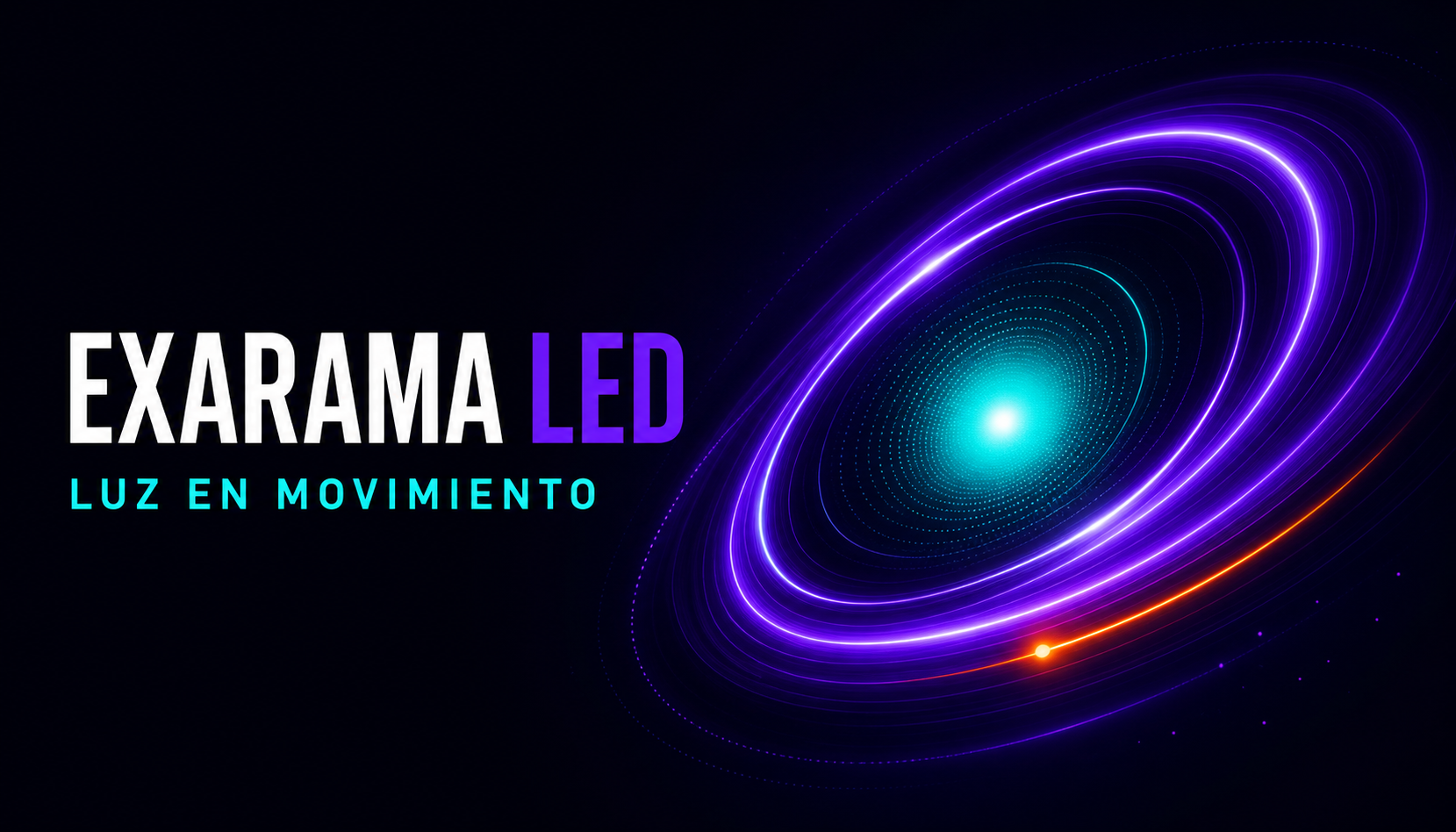Dirección visual y prototipo de Exarama LED con el concepto Órbita